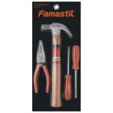 Kit Ferramentas Blister Famastil Taurus - 4 Peças